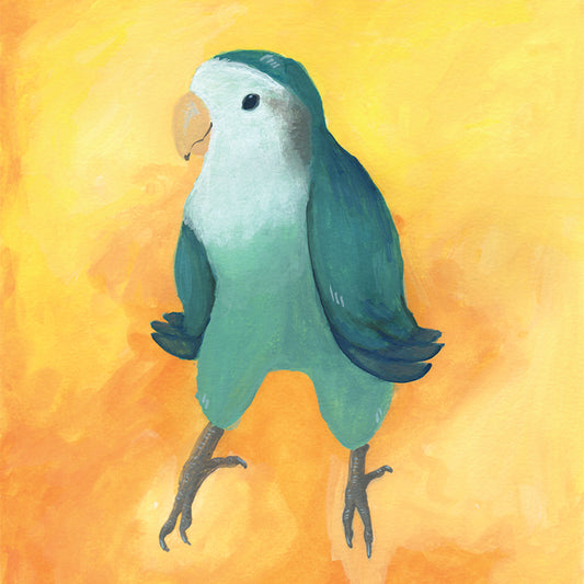 Birb and Brash A4 Print