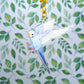 Budgie Acrylic Keychain