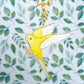Budgie Acrylic Keychain