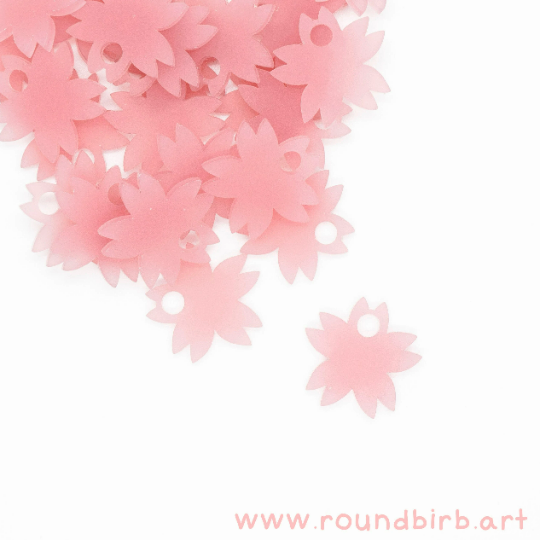 Set of 5 Cherry Blossom Toy Parts
