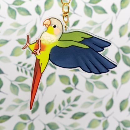 Conure Acrylic Keychain