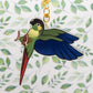 Conure Acrylic Keychain