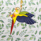Conure Acrylic Keychain