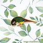 Foot Check! Green Cheek Conure Pin