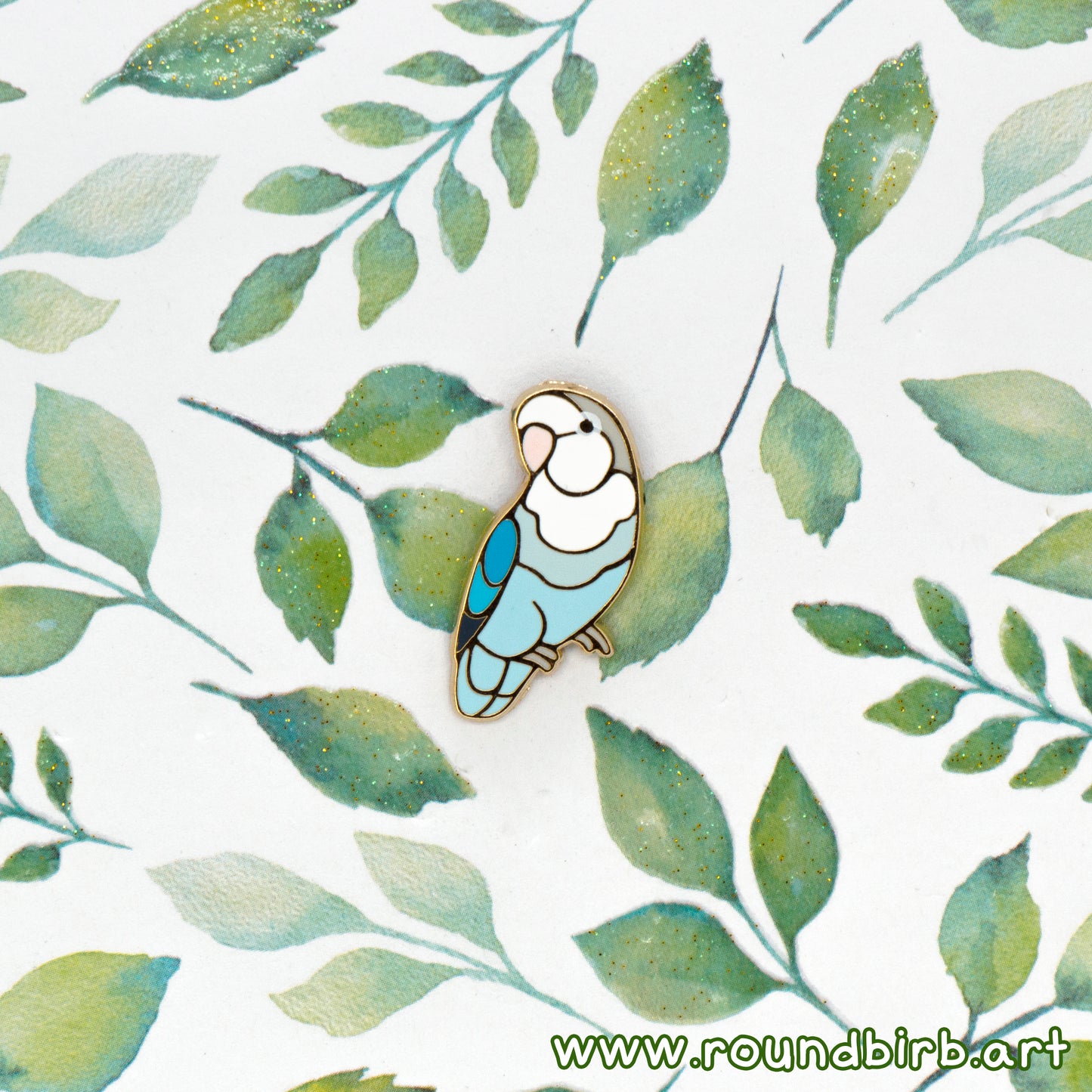 Fischer's Lovebird Mini Pin