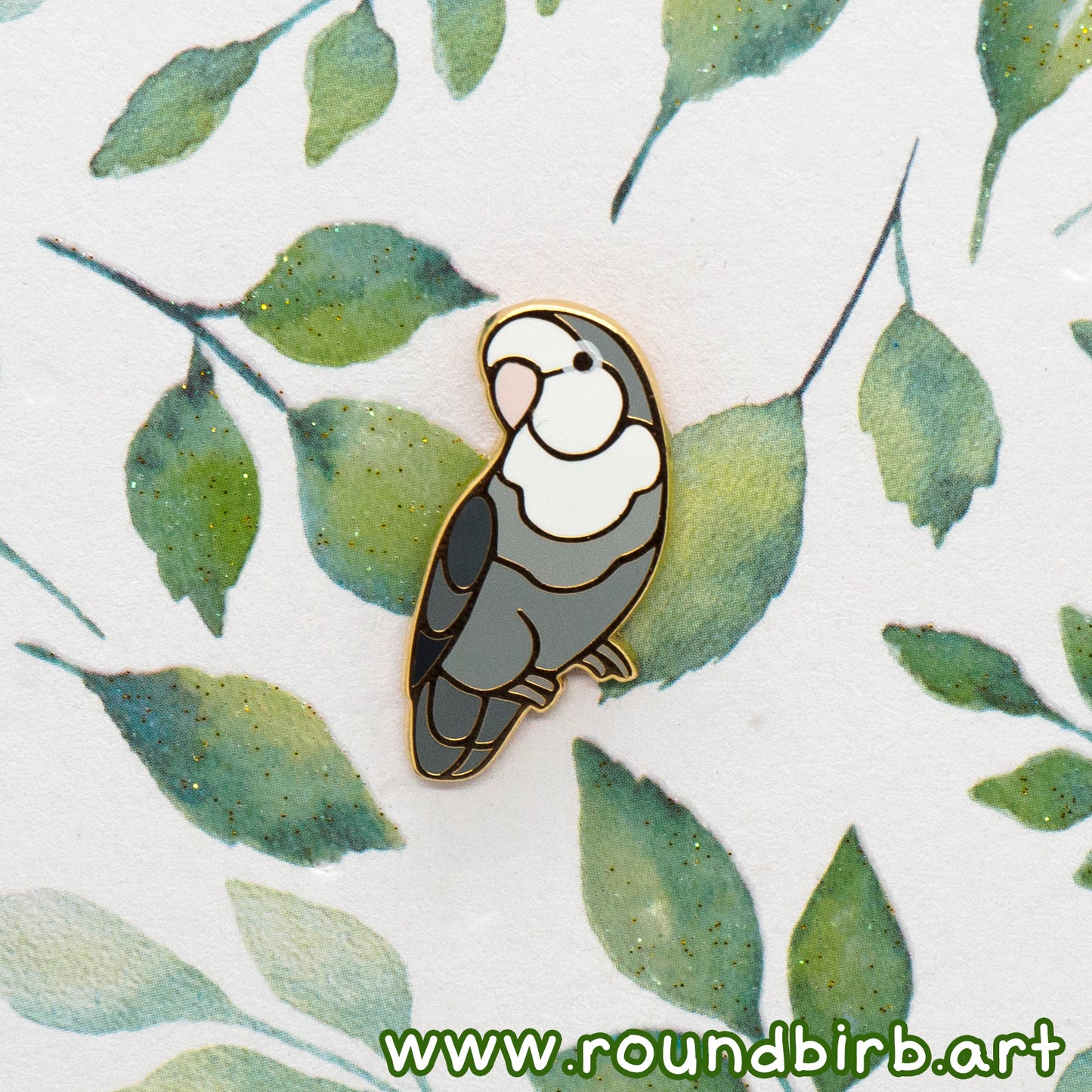 Fischer's Lovebird Mini Pin