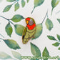Fischer's Lovebird Mini Pin