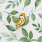 Peach-Faced Lovebird Mini Pin
