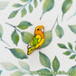 Peach-Faced Lovebird Mini Pin