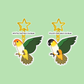 Caique Acrylic Keychain
