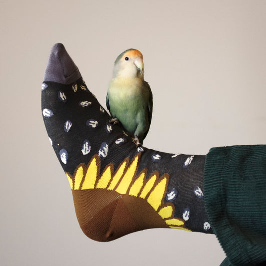 Sunflower Heel Cotton Socks