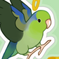 Parrotlet Acrylic Keychain
